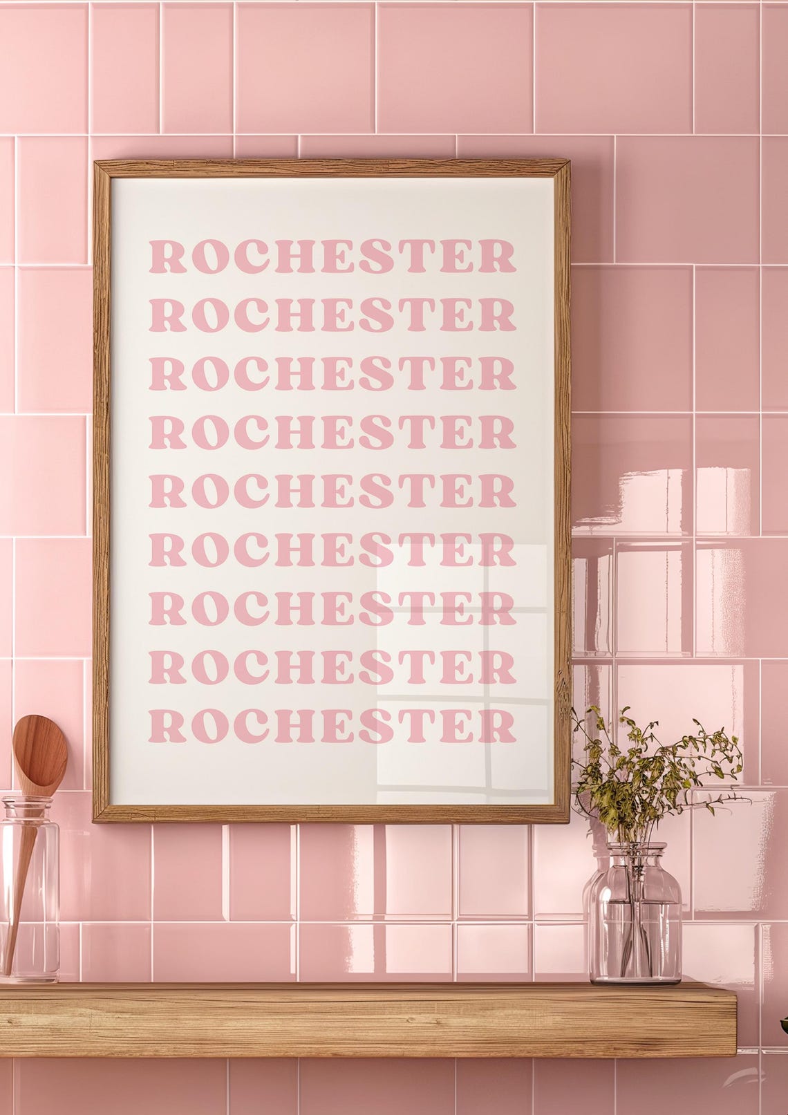 Rochester, New York Travel Poster