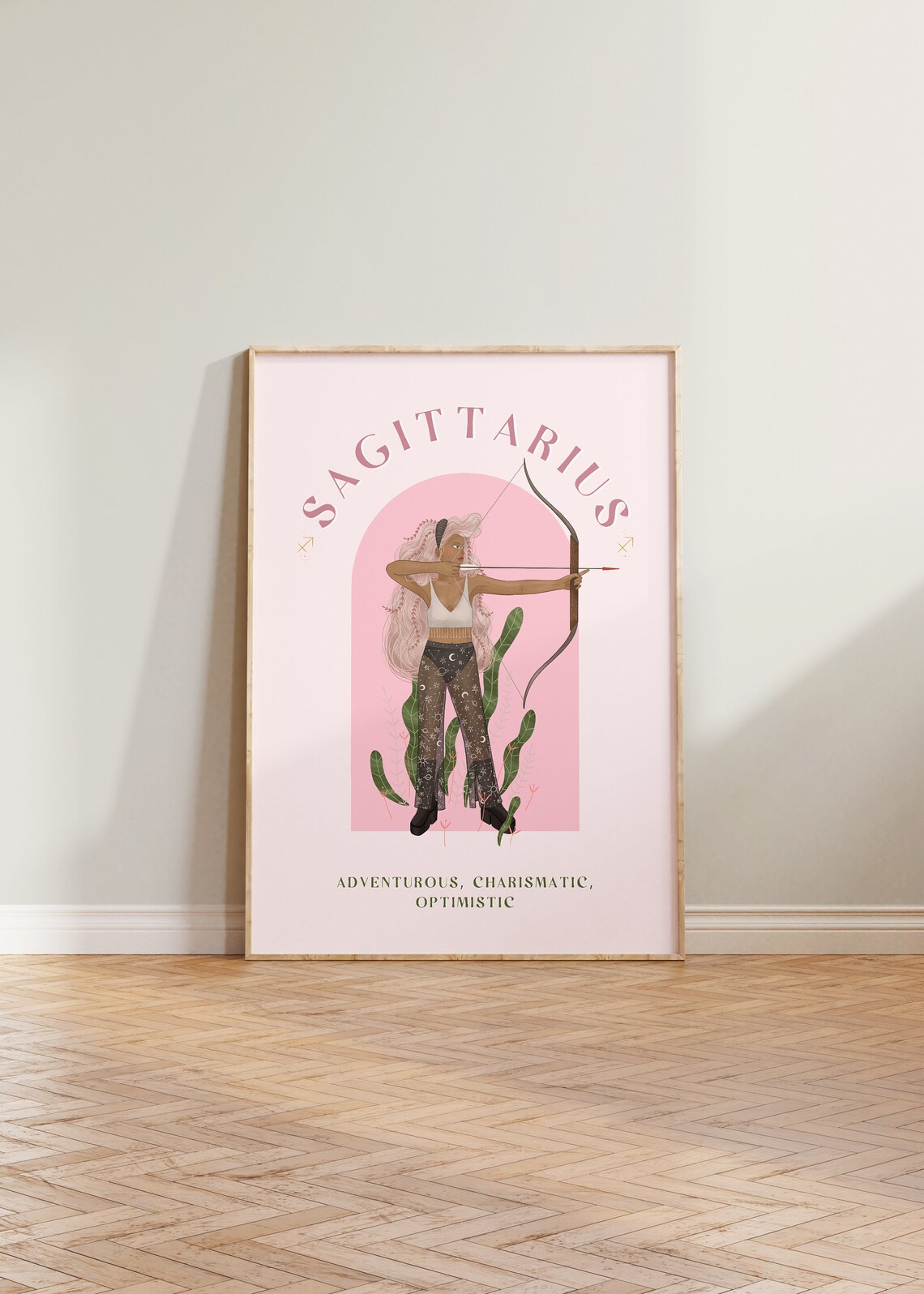Sagittarius Zodiac Astrology Star Sign Poster