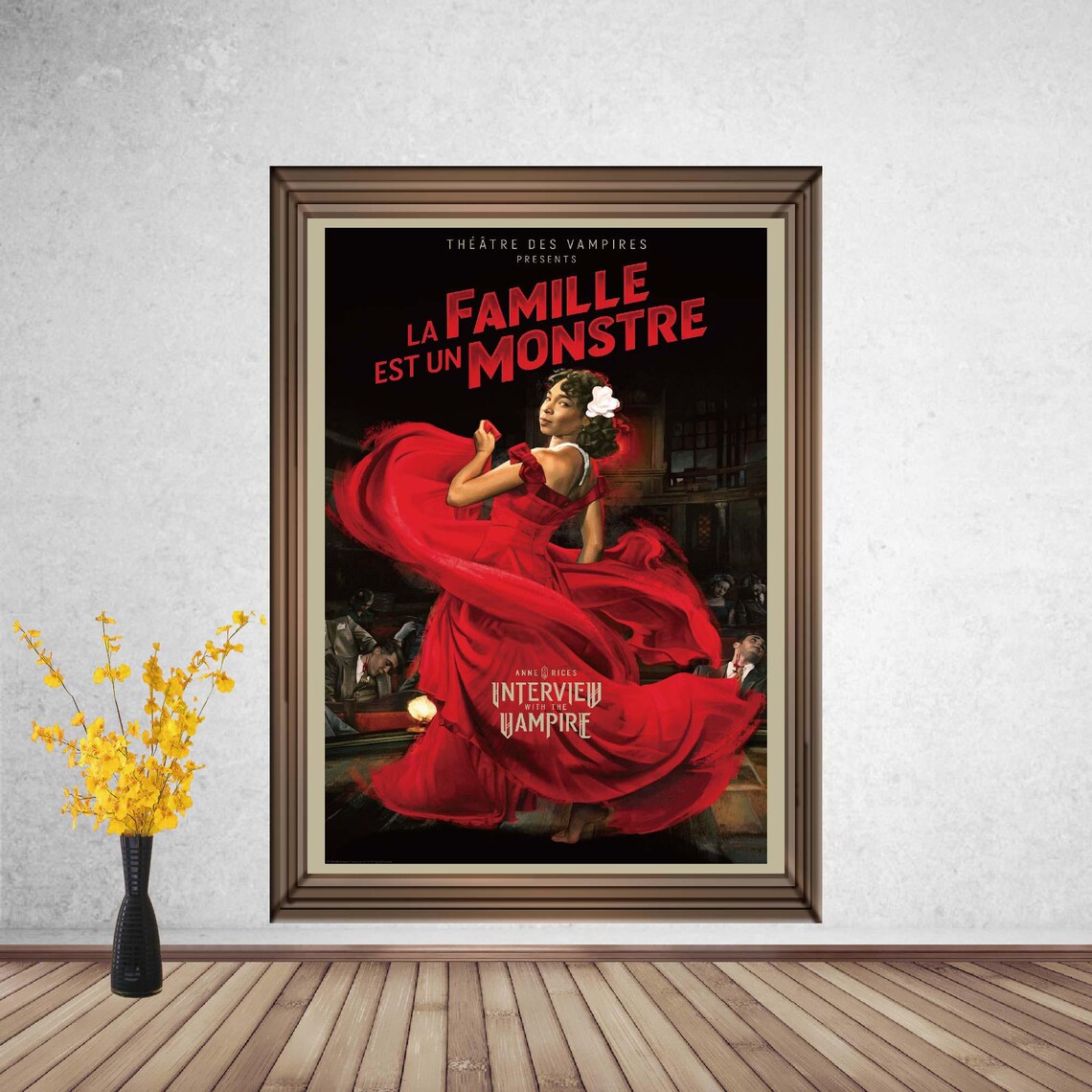 Interview with the Vampire Anne Rice Classic Gothic Horror Movie Poster - Image 4