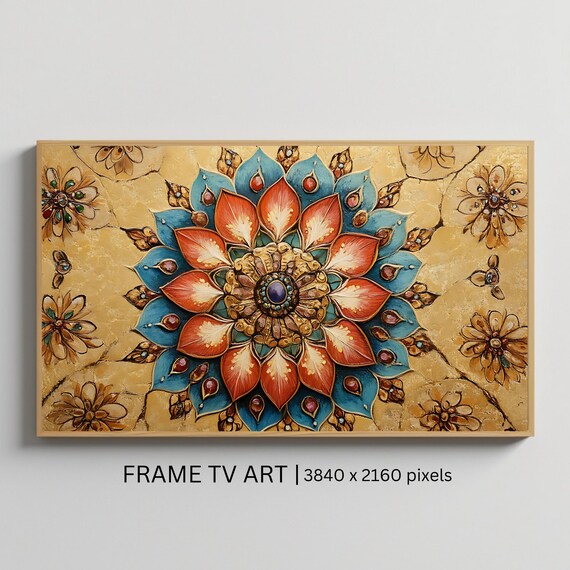 Islamic Mandala Art, Arabic Geometric Wall Art
