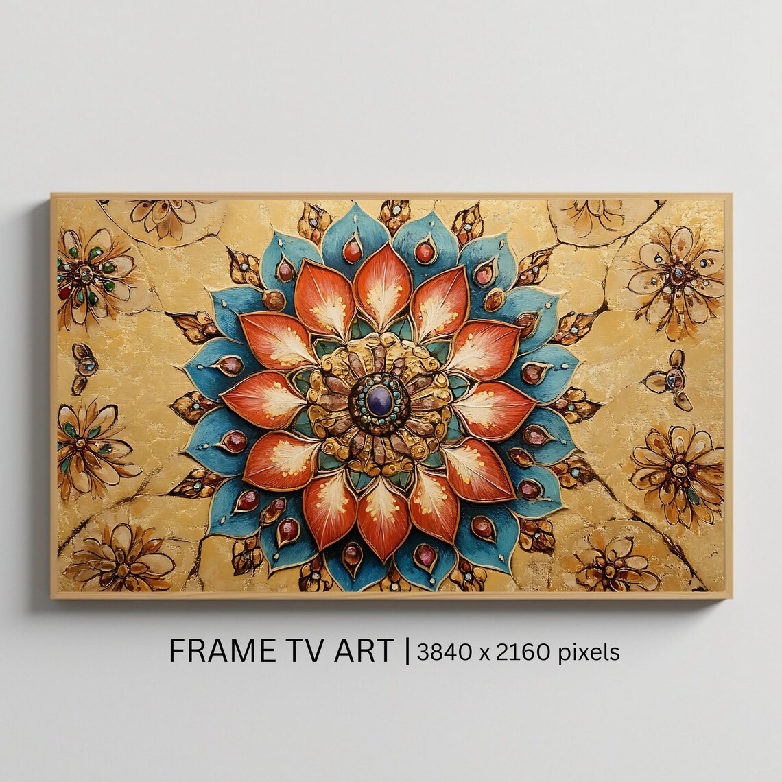 Islamic Mandala Art, Arabic Geometric Wall Art
