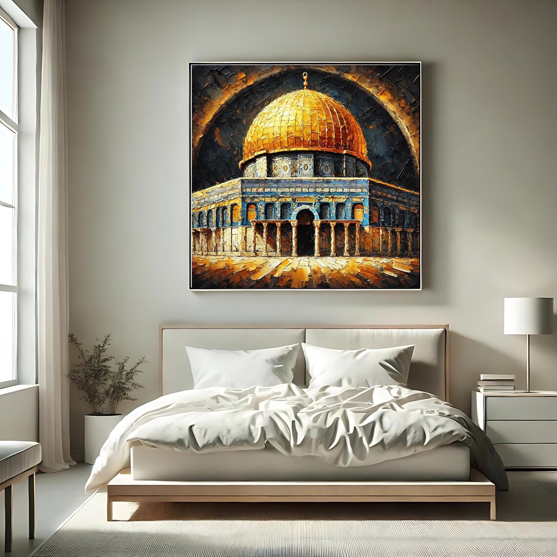 Masjed Al Aqsa, Palestine Architecture Art Print - Image 2