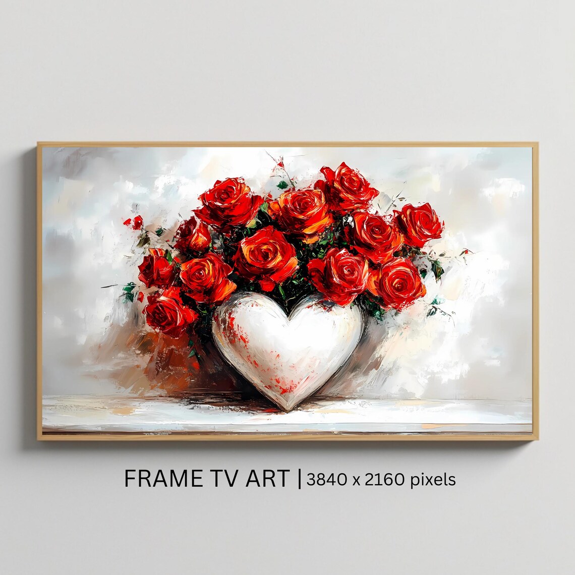 Valentines Day Roses Romantic Roku Screensaver