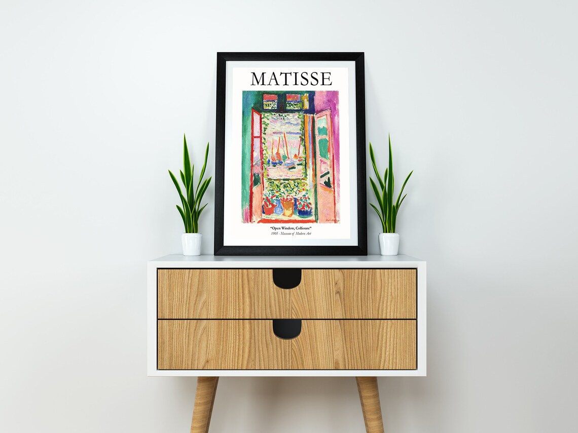Matisse Open Window Collioure Exhibition Poster - Image 2
