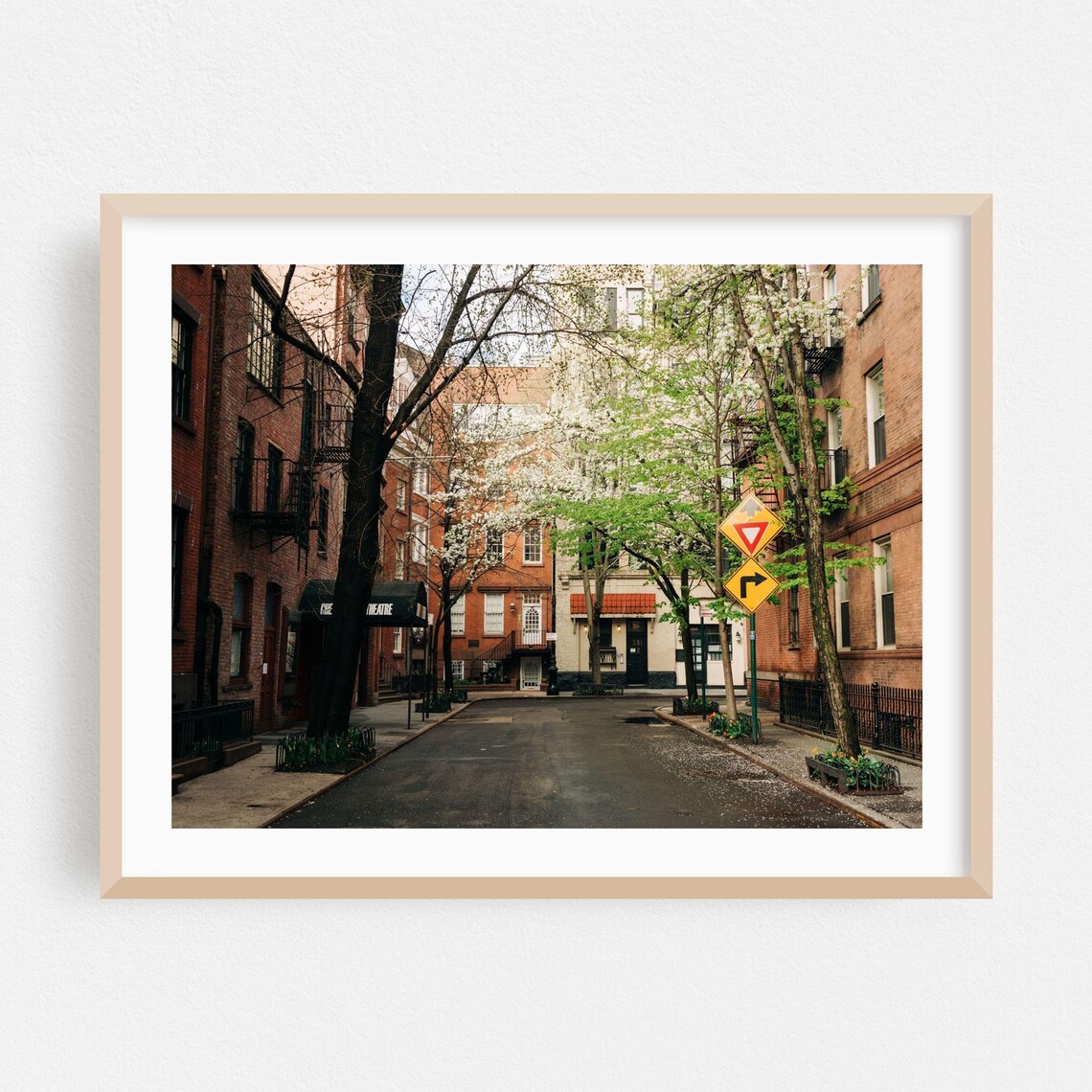 Manhattan Vintage New York Architecture Art Print