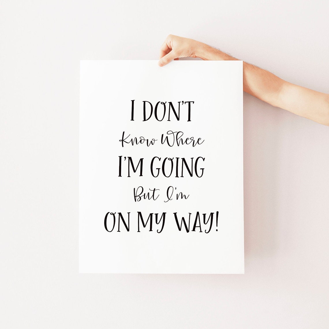 Graduation I Dont Know Where Im Going But Im On My Way Graduation Gift Graduation Decoration - Image 2