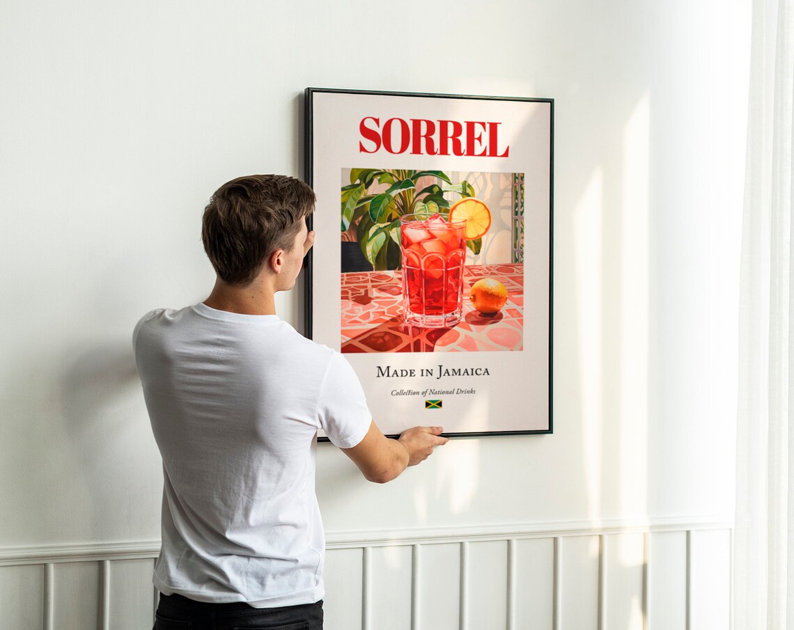 Sorrel Jamaican Beverage Kitchen and Bar Art Print - Image 3