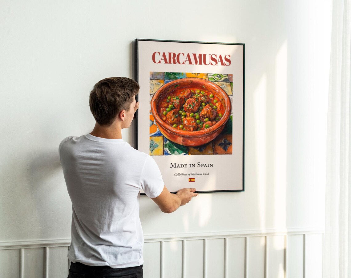 Carcamusas Traditional Spanish Food Dining Room Decor - Image 3