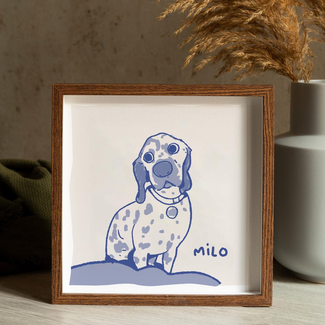 Custom Badly Drawn Pet Portrait Fun Portraitpet Lover Gift Personalized Dog Ugly Cat Drawing Bad Funny - Image 3