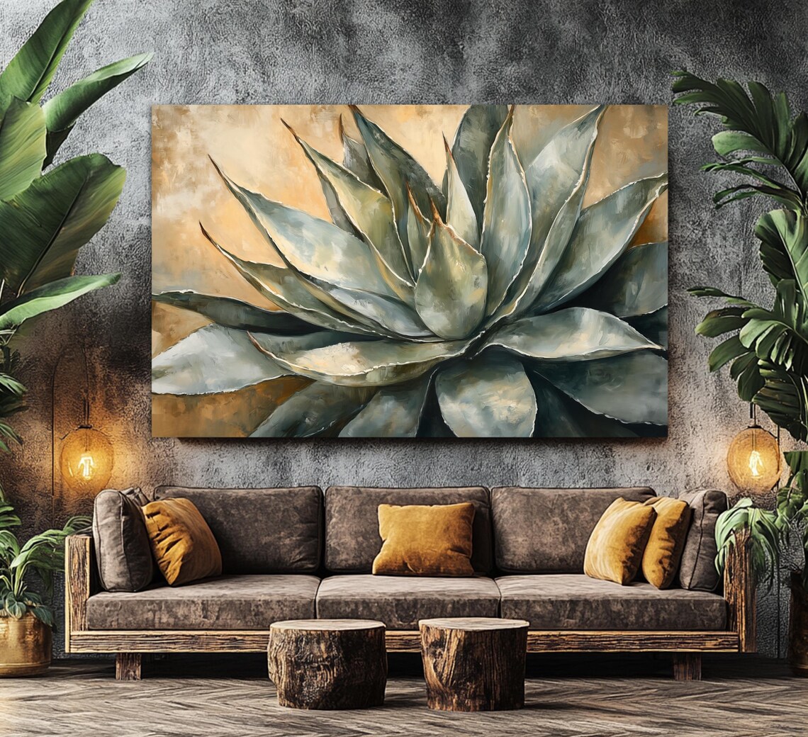Agave Print, Rustic Mexican Wall Decor - Image 4