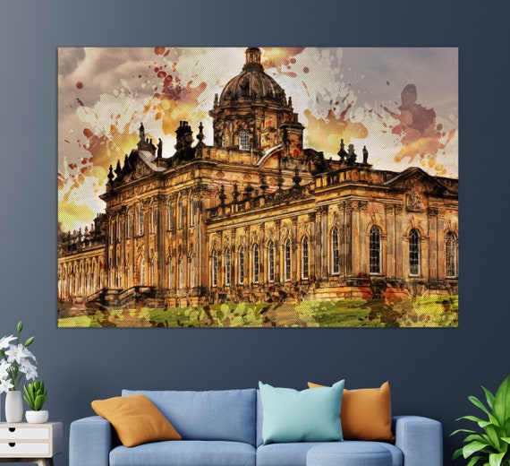 Castle Howard York Print York Painting York Wall Art Uk Art England Wall Art