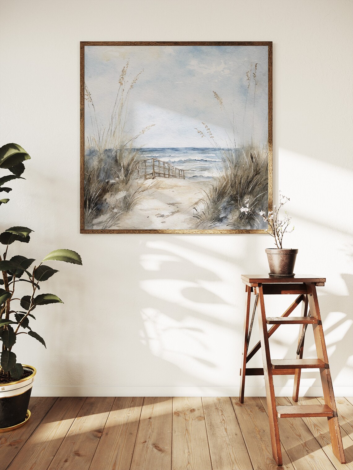 Provincetown Coast Watercolor Art Print, Massachusetts - Image 5