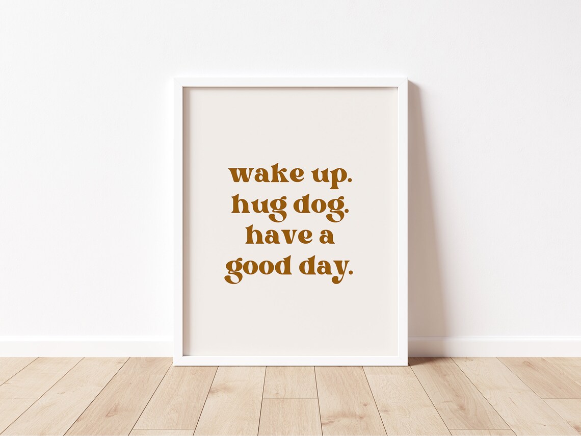 Dog Mom Boho Christmas Art Print, Funny Gift - Image 3
