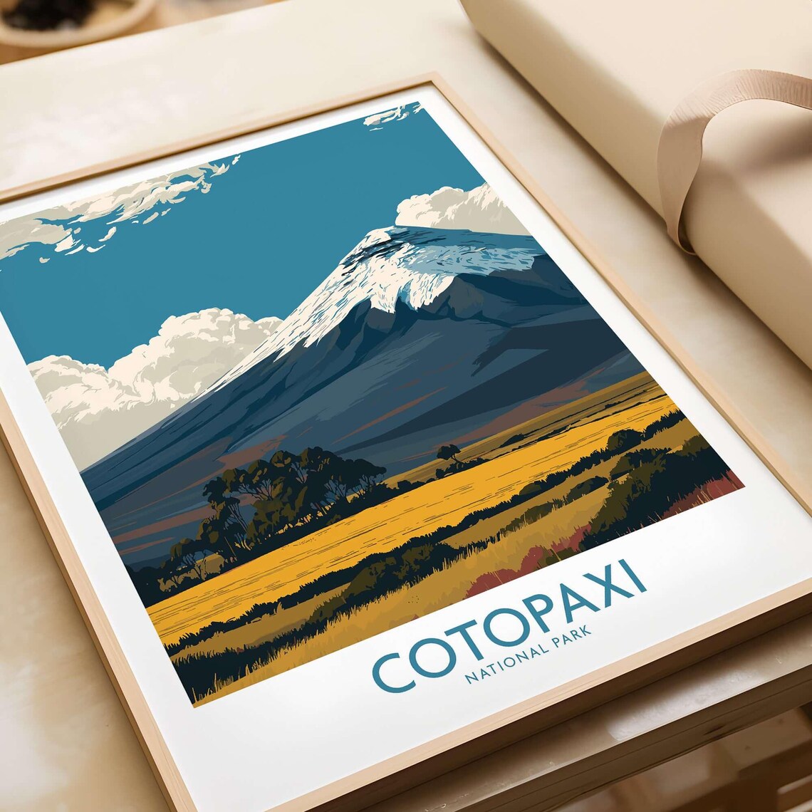 Cotopaxi Volcano National Park Travel Poster - Image 4