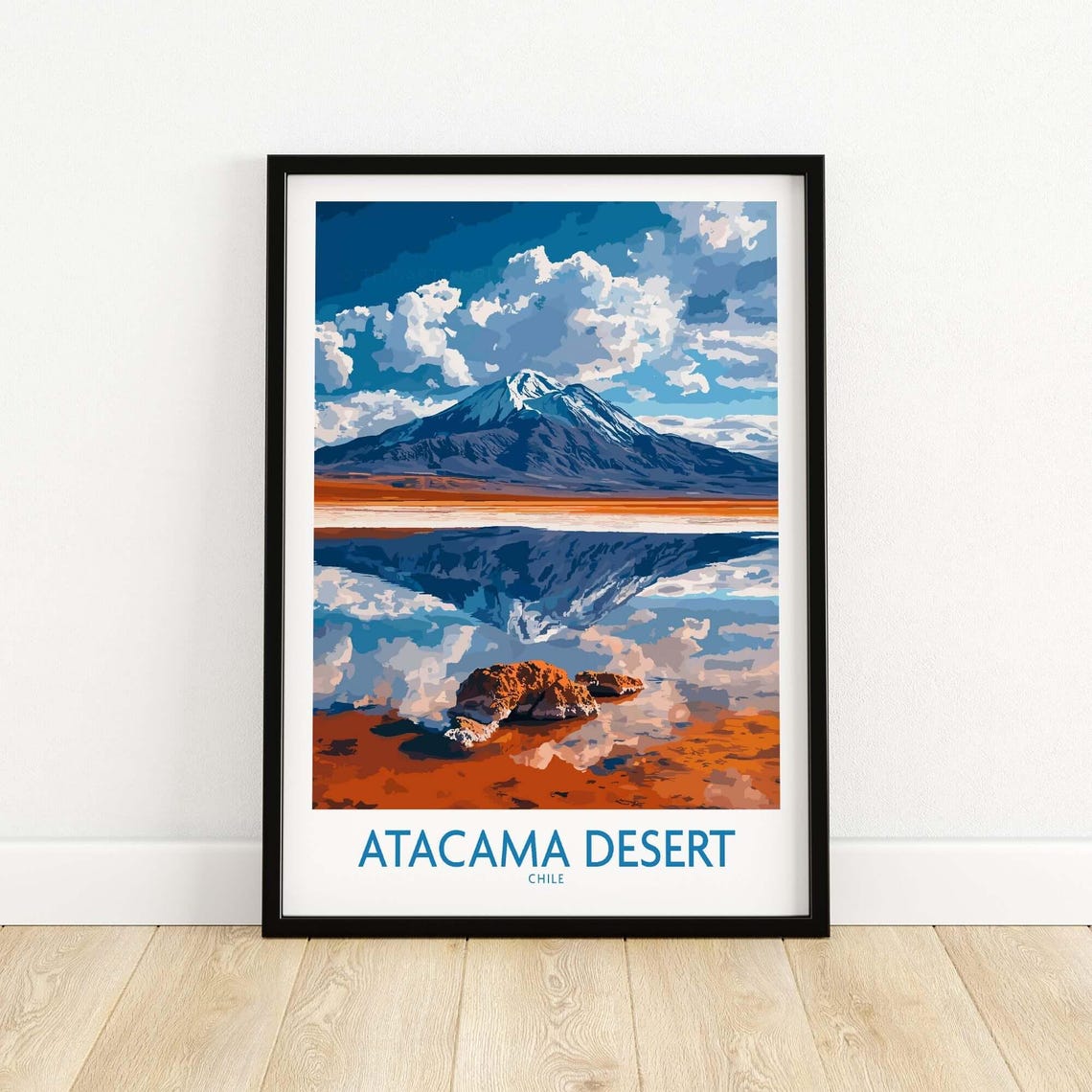 Atacama Desert Art Print, Chile Landscape - Image 5