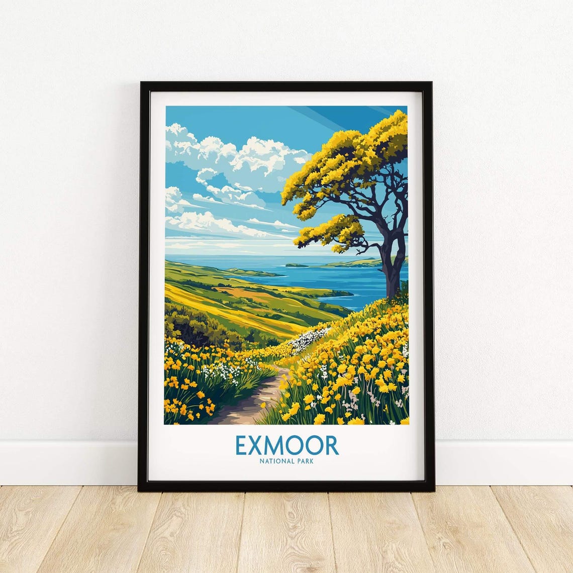 Exmoor National Park - Vintage Travel Poster - Image 5