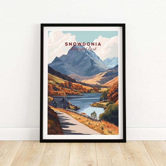 Snowdonia National Park, Wales Office Art Print