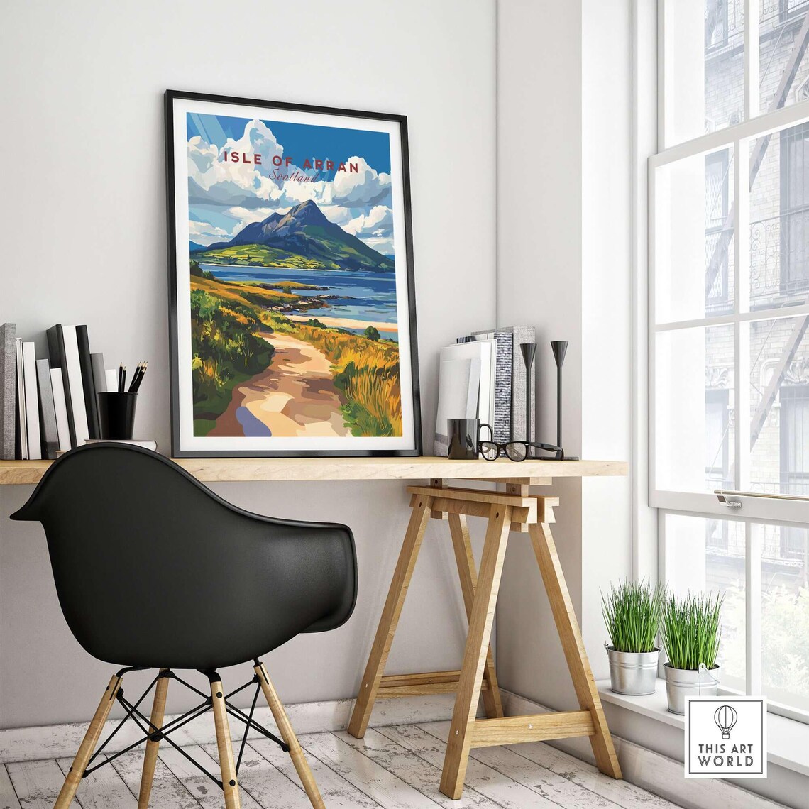 Isle Of Arran Travel Poster, Scotland Wall Art - Image 4