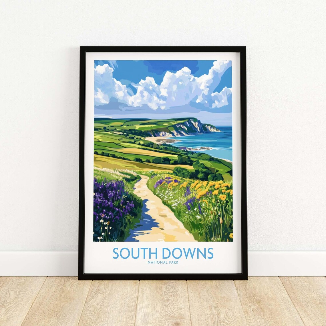 South Downs National Park, England Travel Poster - Image 5