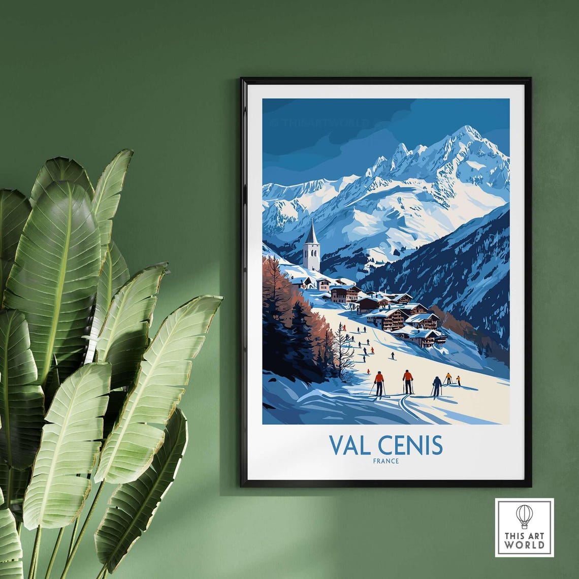 Val Cenis Ski Chalet - French Alps Mountainscape - Image 2