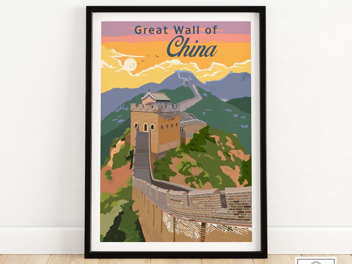 Great Wall Of China Home Decor Poster Print