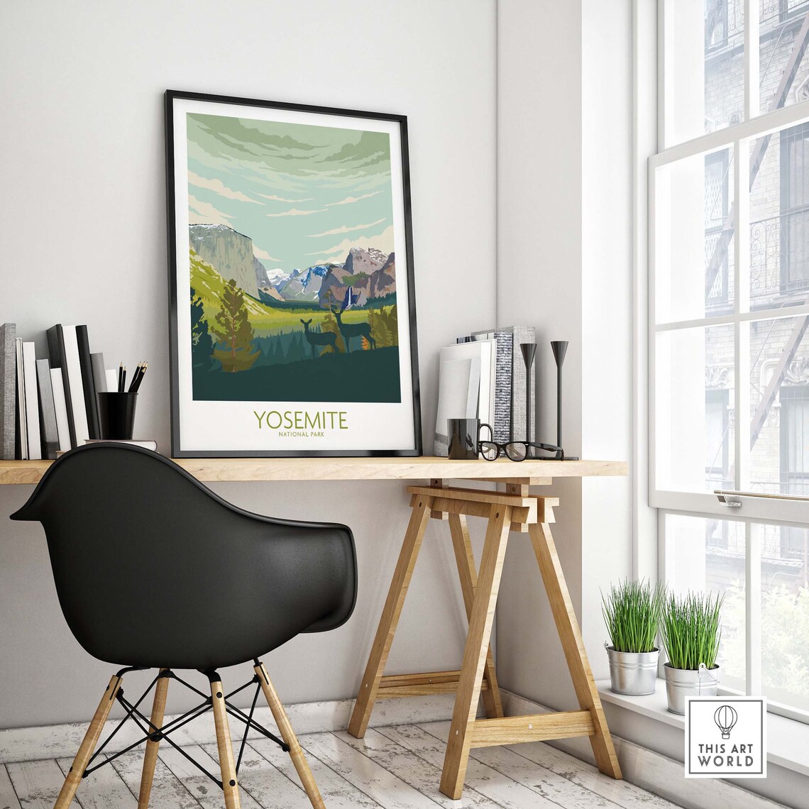 Yosemite National Park Wall Decor Poster - Image 4