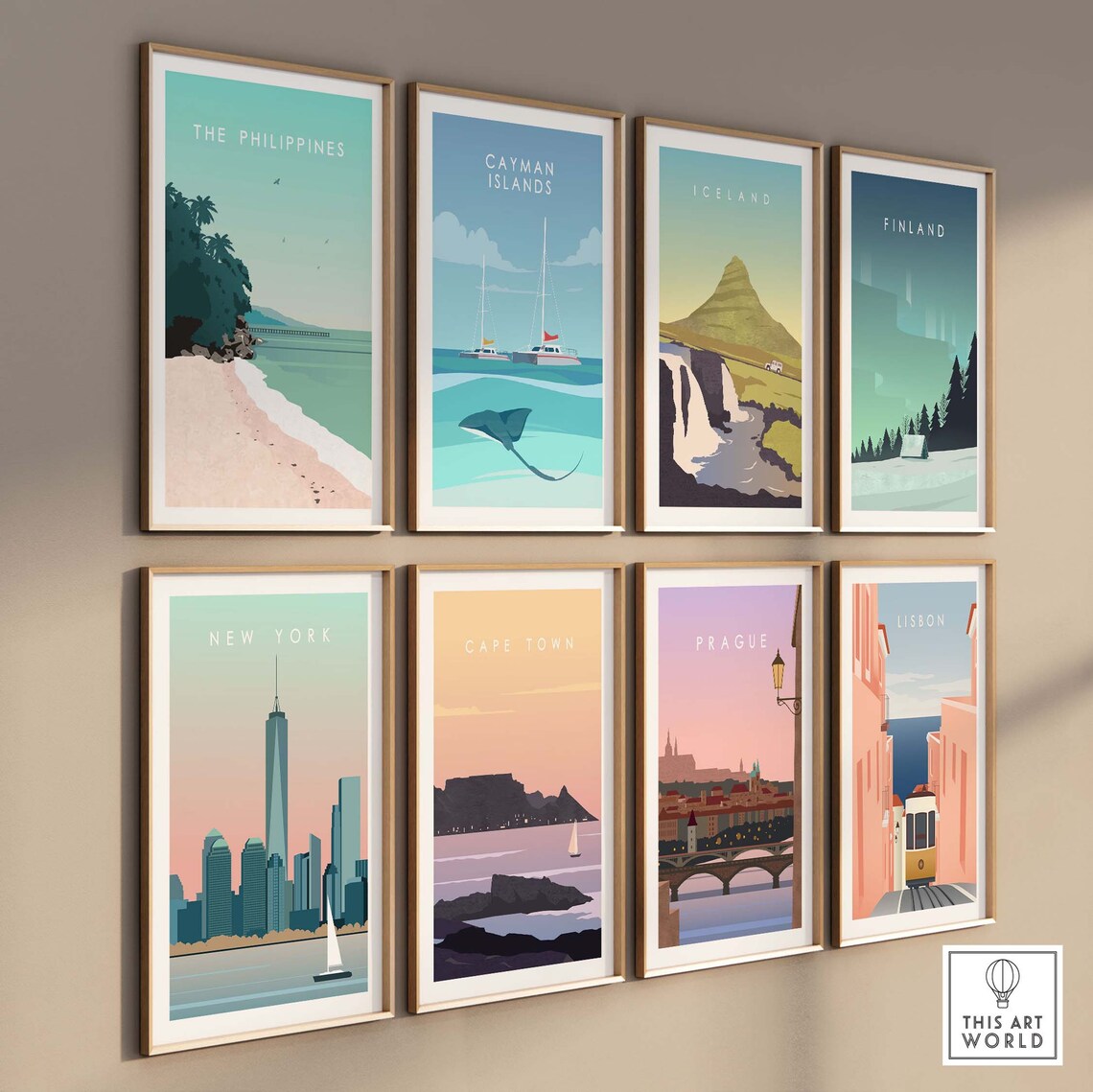 Philippines Travel Poster, Beach and Tropical Decor - Image 3