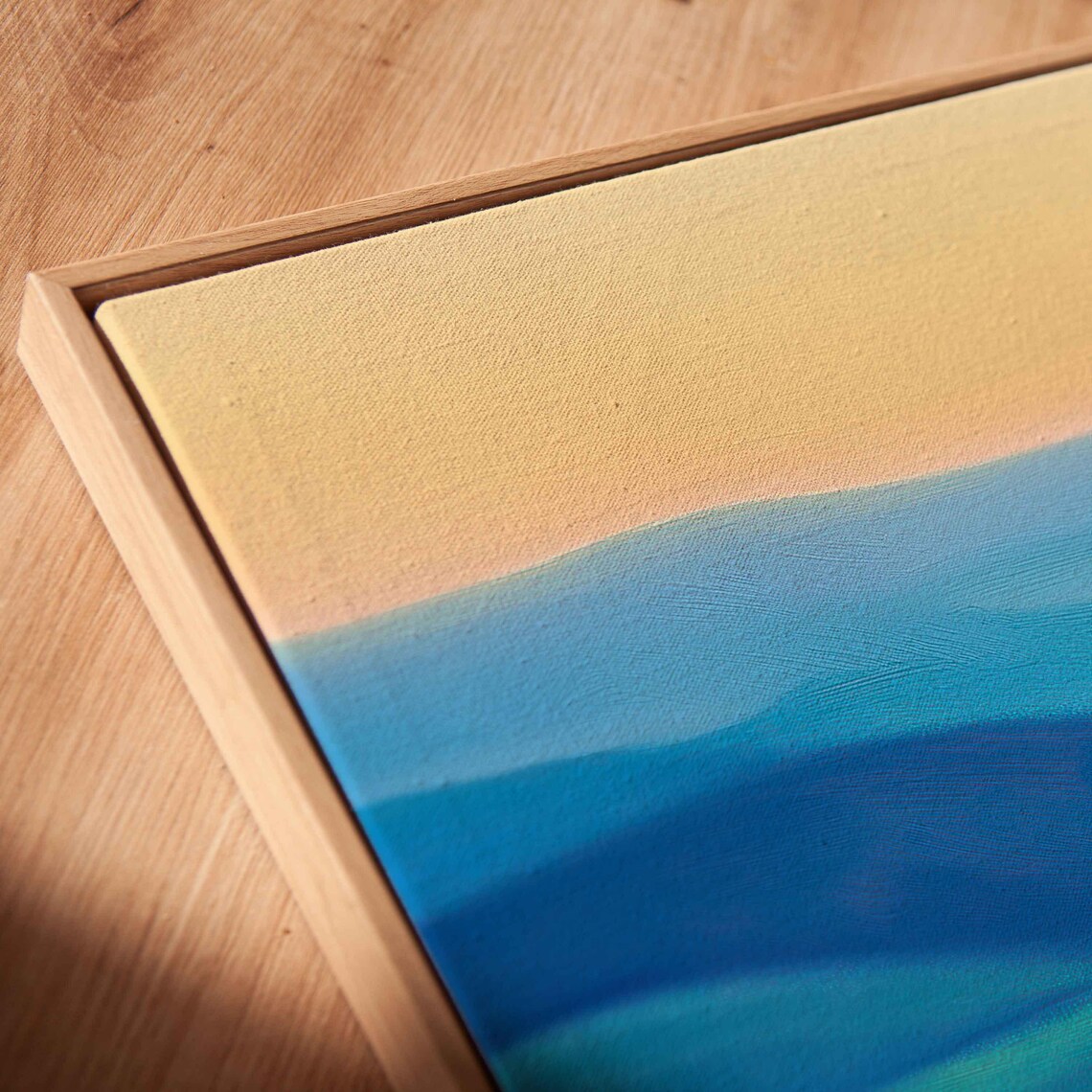 Blue Ridge Mountains Landscape, Sunset Glow - Image 2