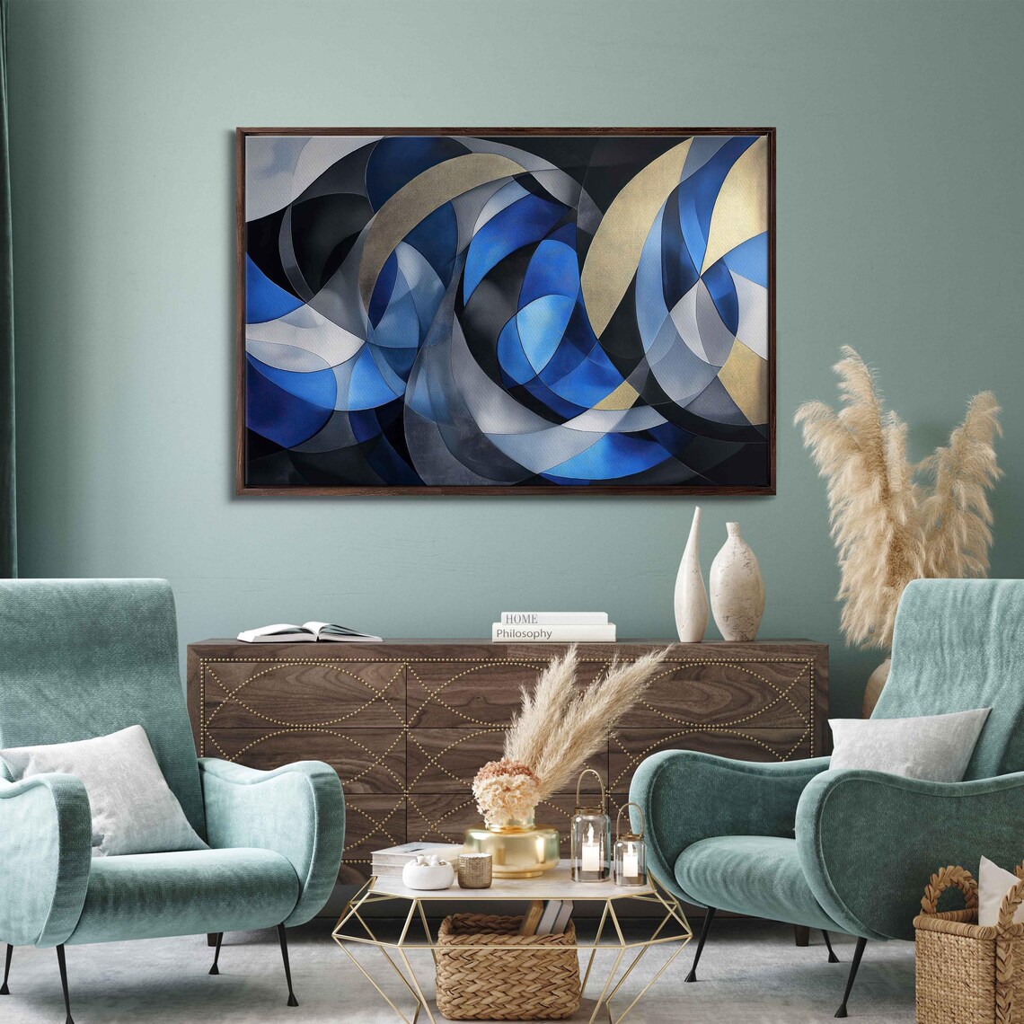 Abstract Acrylic Masterpiece Wall Art Print