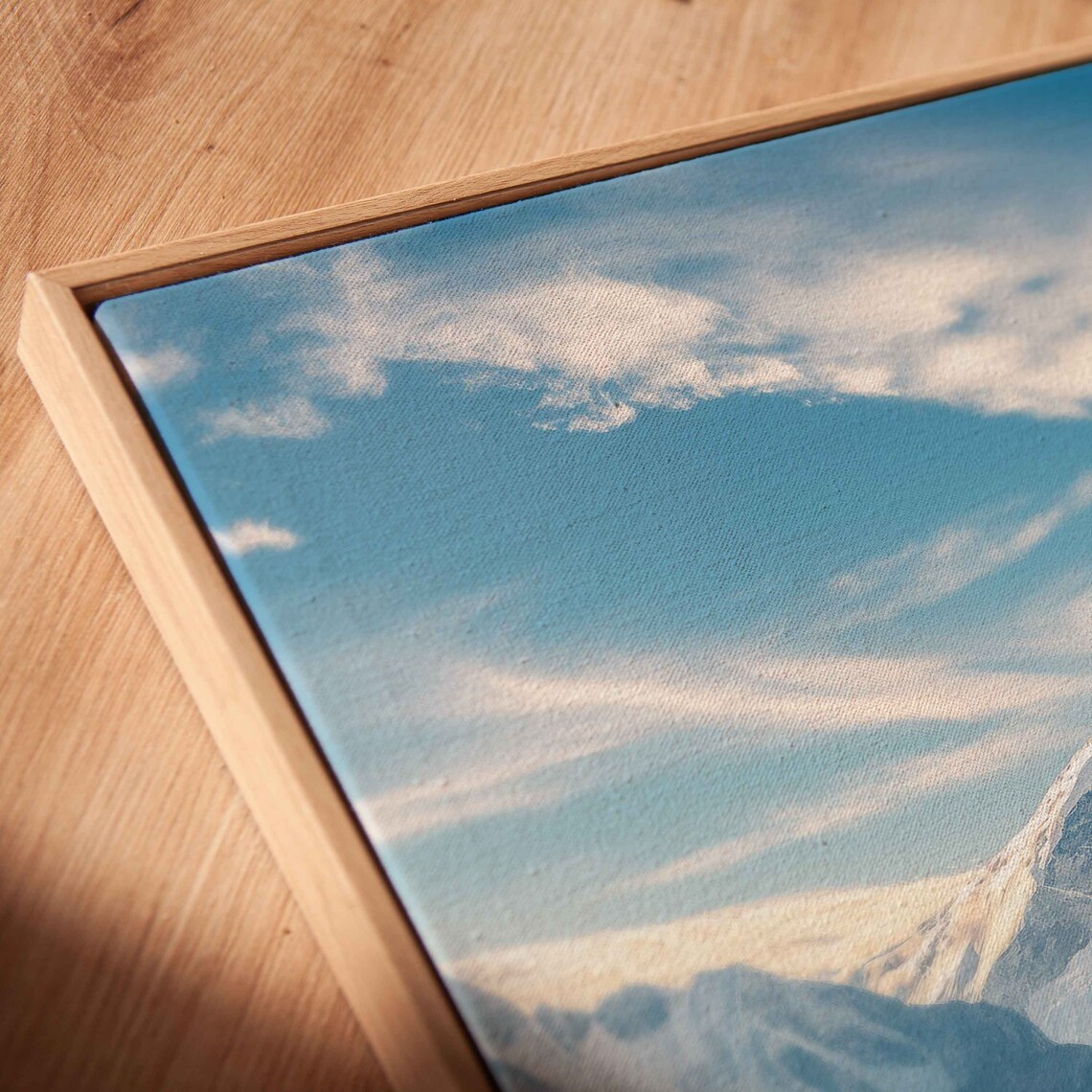 Mount Everest Mountain Range Through Clouds, Art Print - Image 2