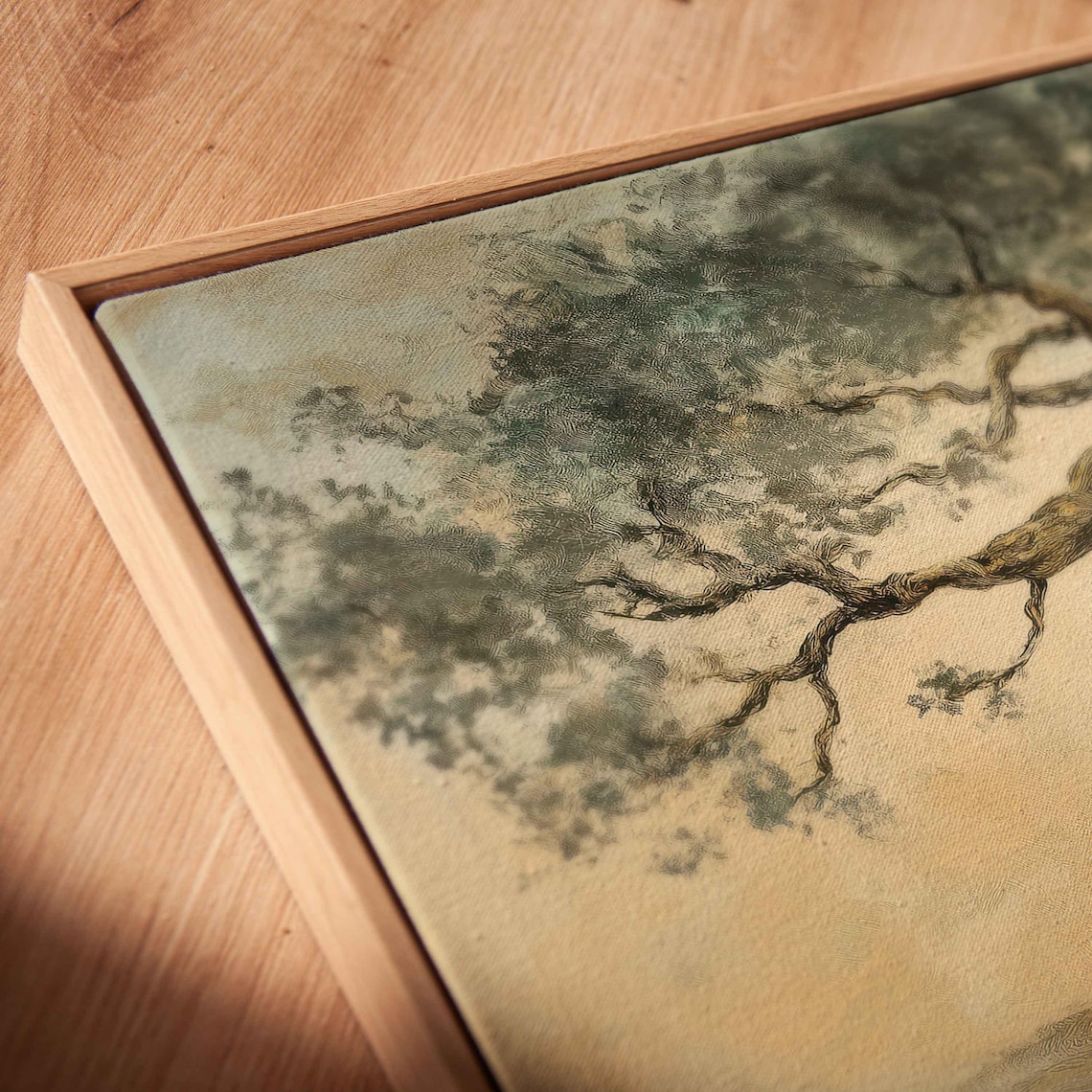 Tree Of Life Vintage Pastel Roots And Branches Art Print - Image 2
