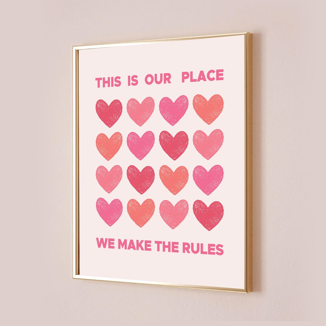 This Is Our Place Taylor Quote Poster Print
