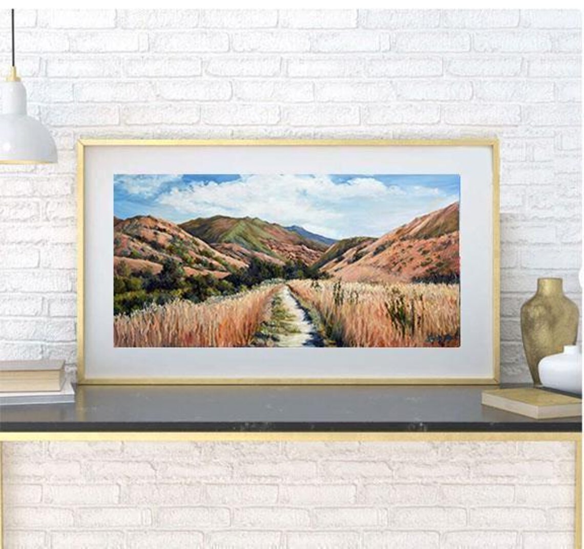 Panoramic Landscape Art Print, Gallery Wrap - Image 3