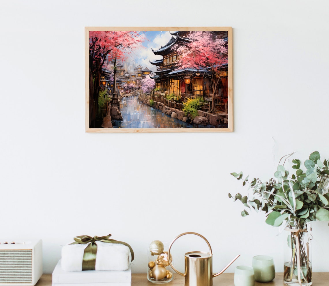 Kyoto Travel Poster, Japan City Art Print - Image 4