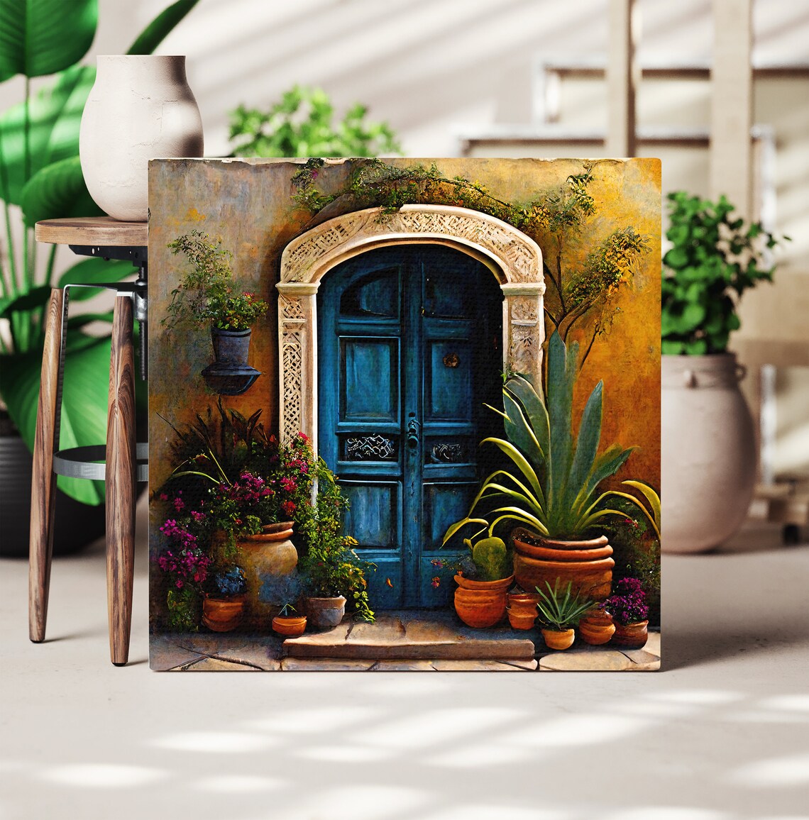 Colorful Mexican Home Decor Art Print for Living Room - Image 3