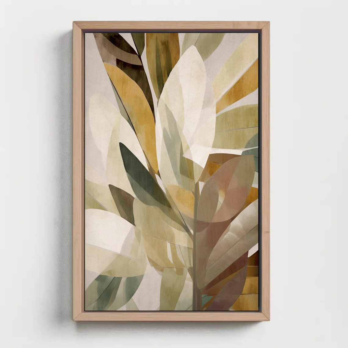Leafs Abstract Modern Home Decor, Boho Decor - Image 5