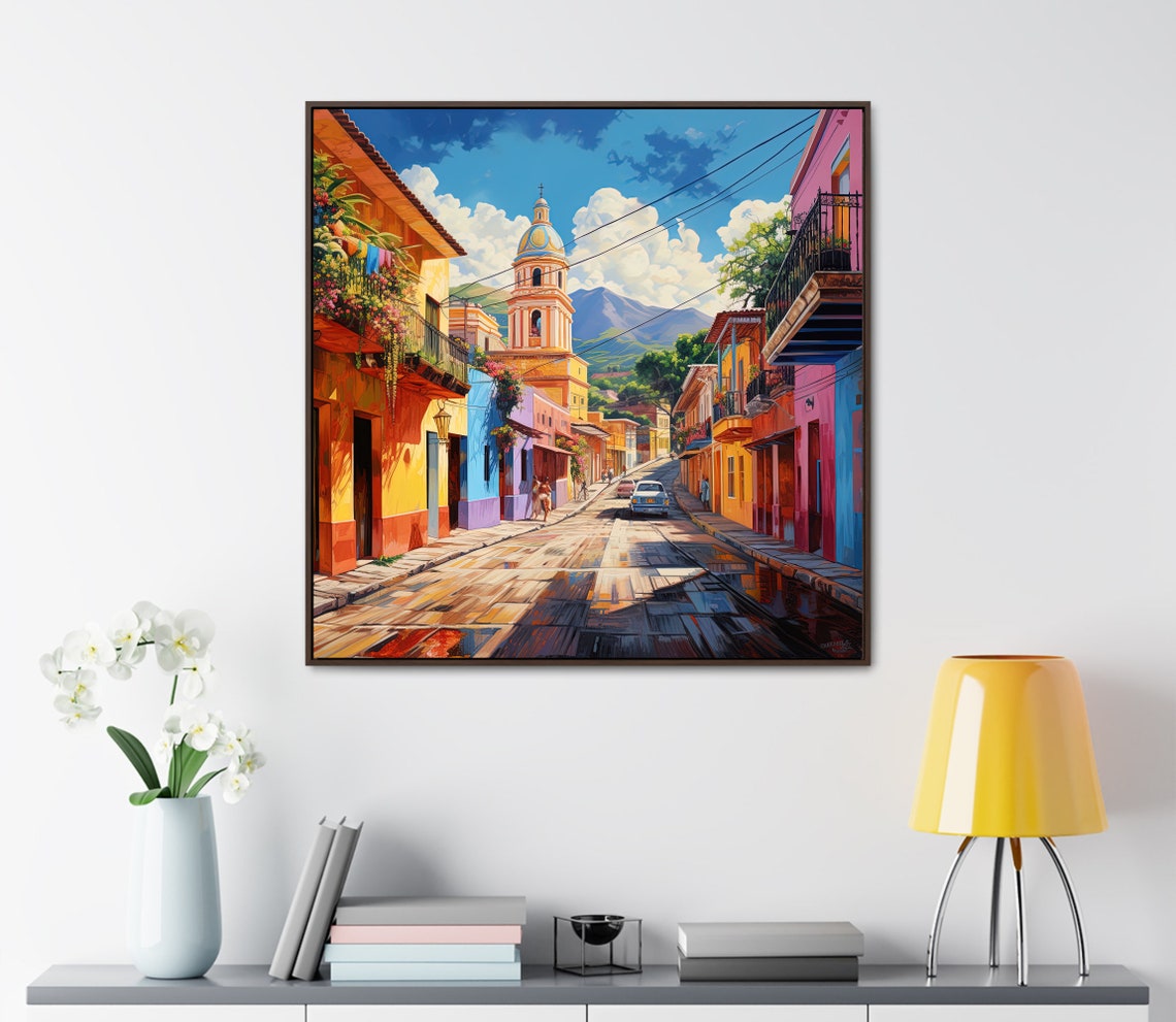 El Salvador Wall Art Salvadorian Art El Salvador Art El Salvador Poster Salvadorian Wall Decor El Salvador Poster Print - Image 3