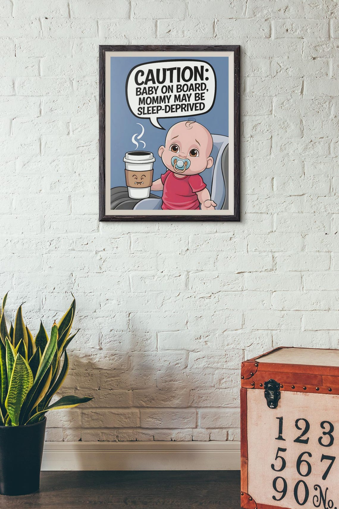 Baby Nursery Wall Art, Funny Room Decor - Image 3