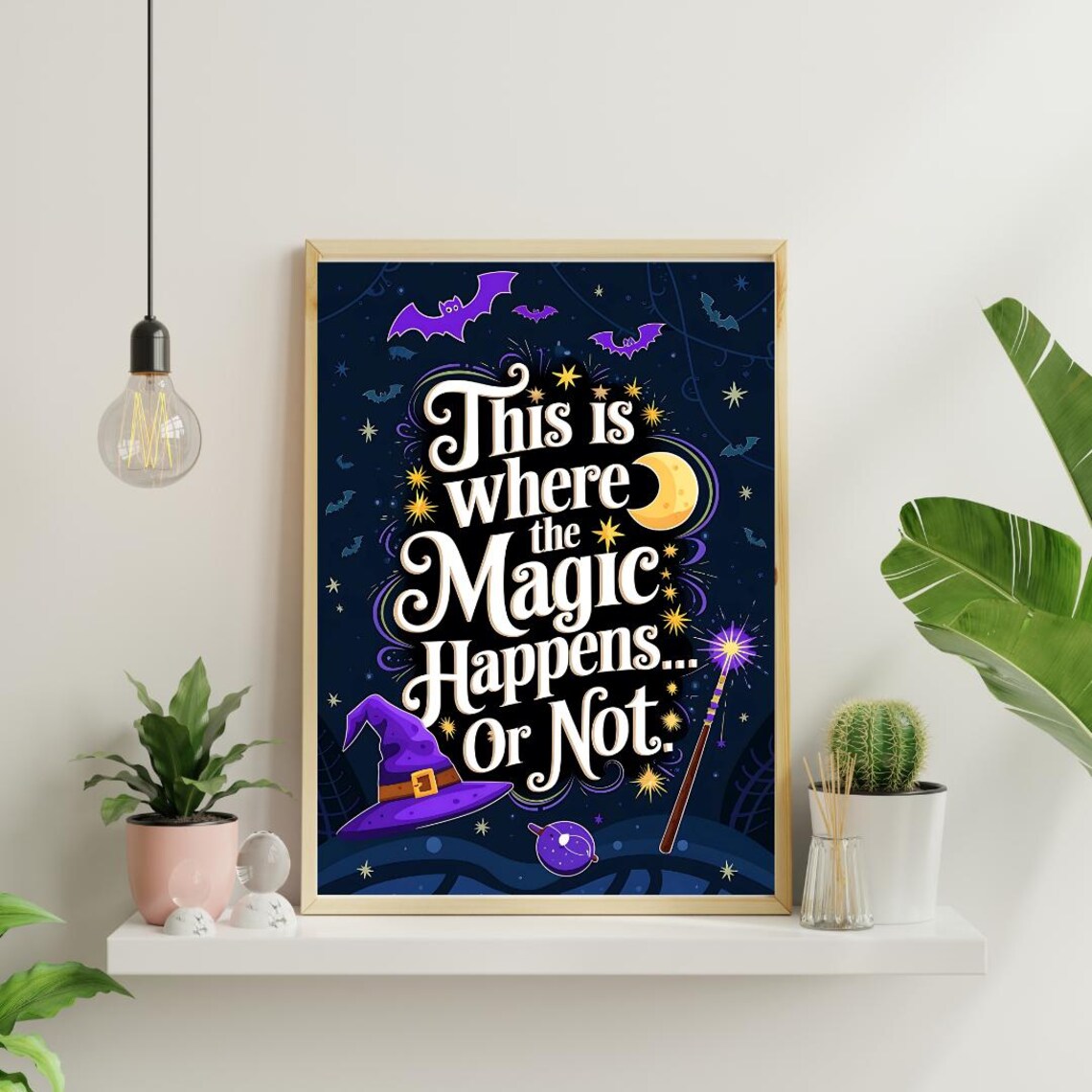 Funny Bathroom Quote, Toilet Humor Poster Print - Image 2