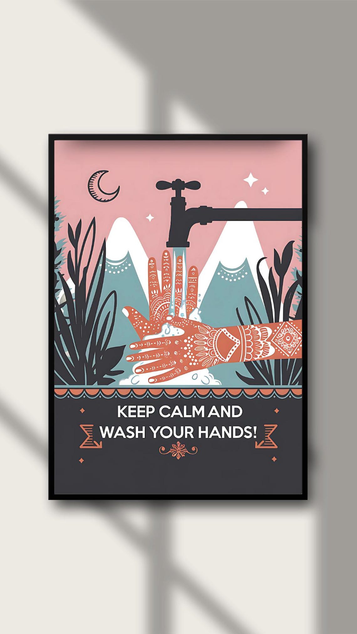 Funny Toilet Art Print, Bathroom Decor - Image 2