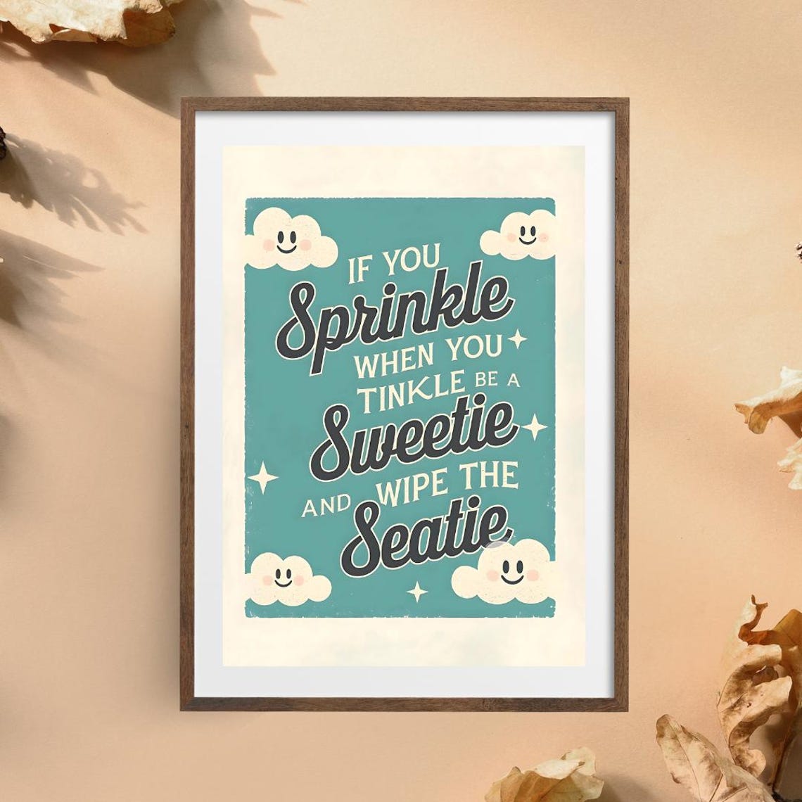 Funny Toilet Art Print, Bathroom Decor - Image 4