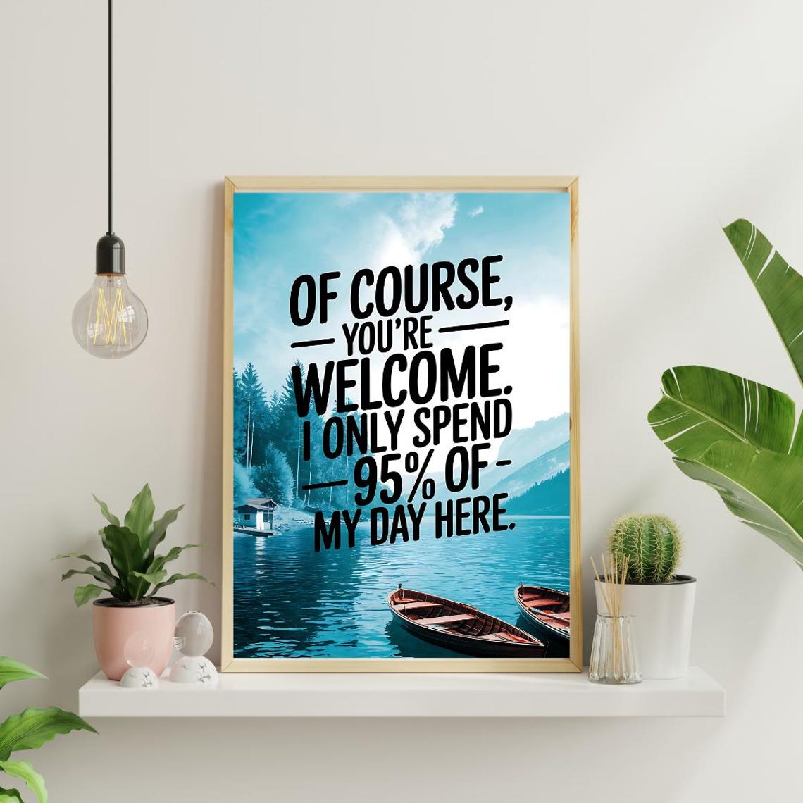 Funny Toilet Art Print, Bathroom Decor - Image 2
