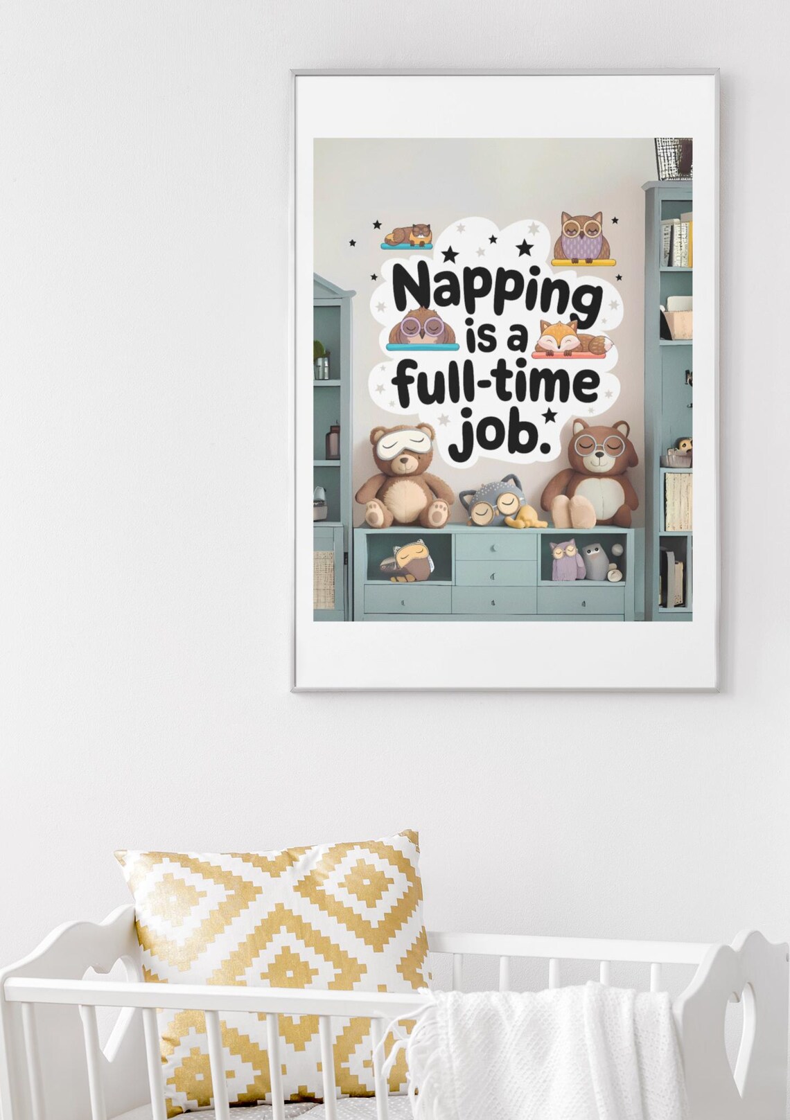 Funny Baby Nursery Decor, New Parent Gift - Image 2