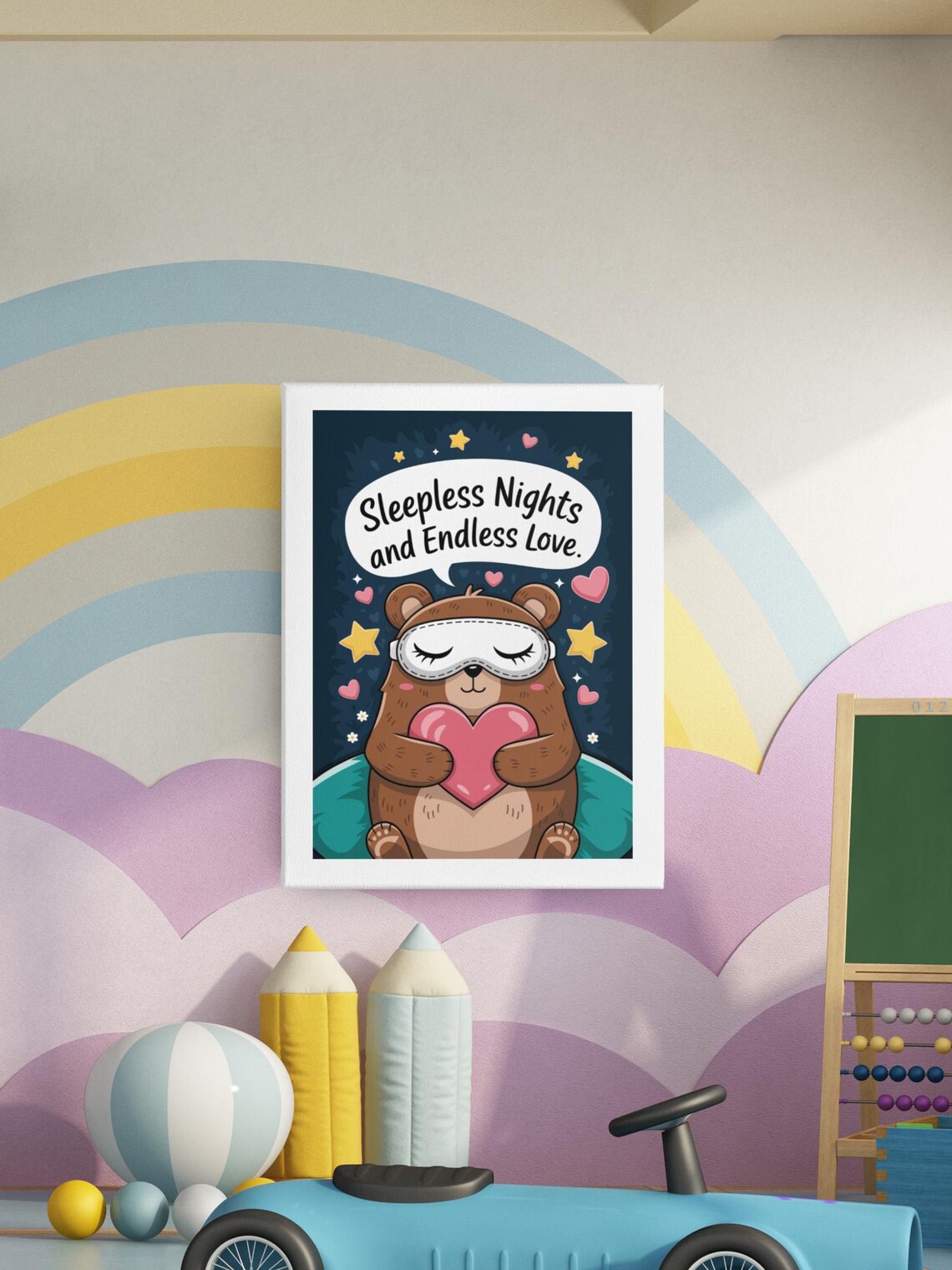 Baby Nursery Funny Room Decor, Cute Prints - Image 3