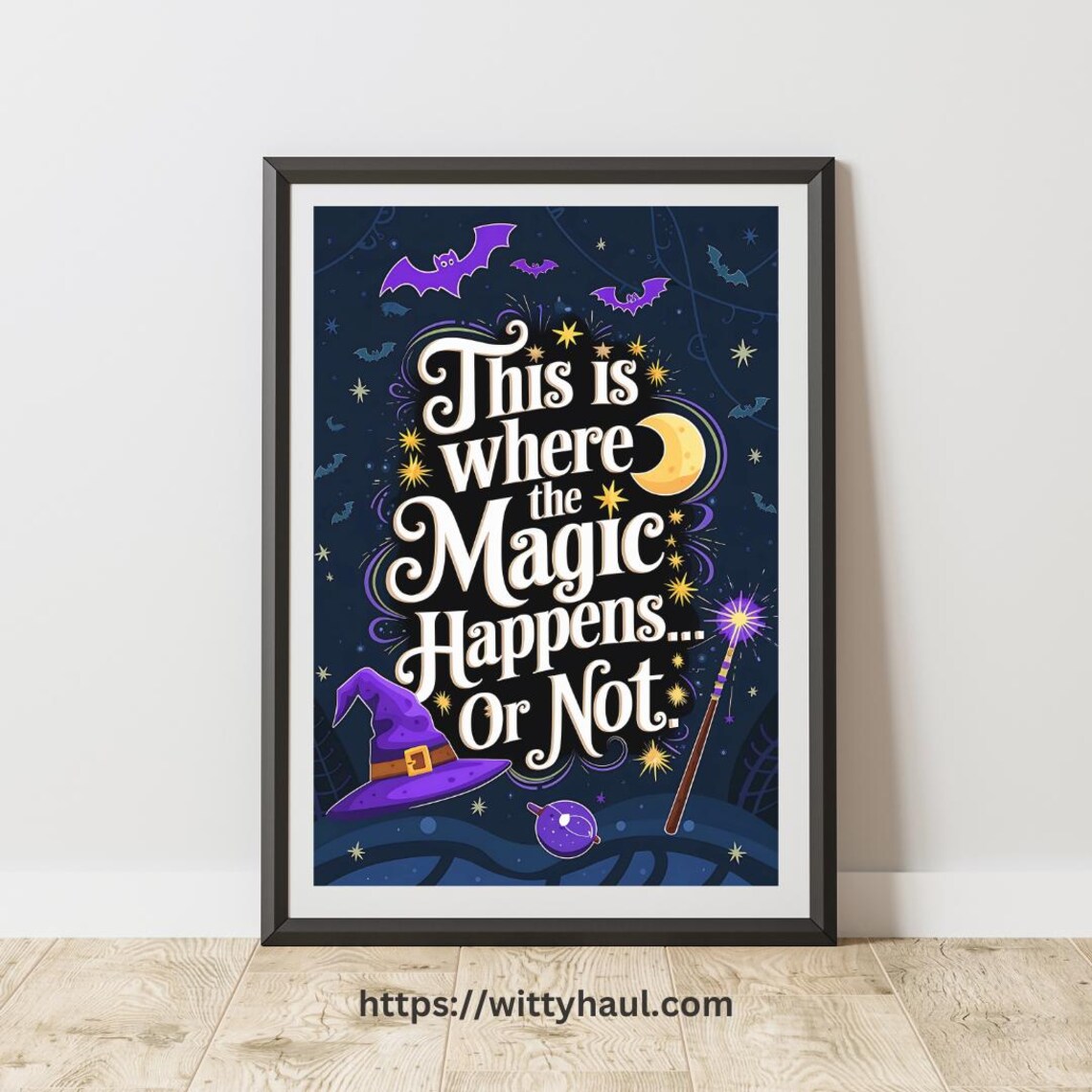 Funny Bathroom Quote, Toilet Humor Poster Print