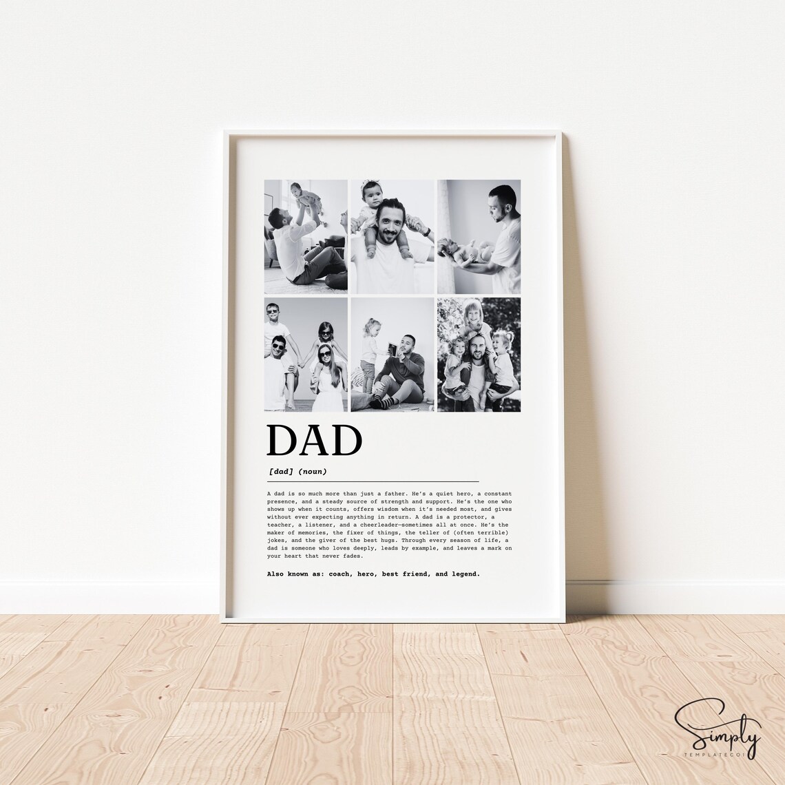 Dad Definition - Customizable Photo Collage - Image 2