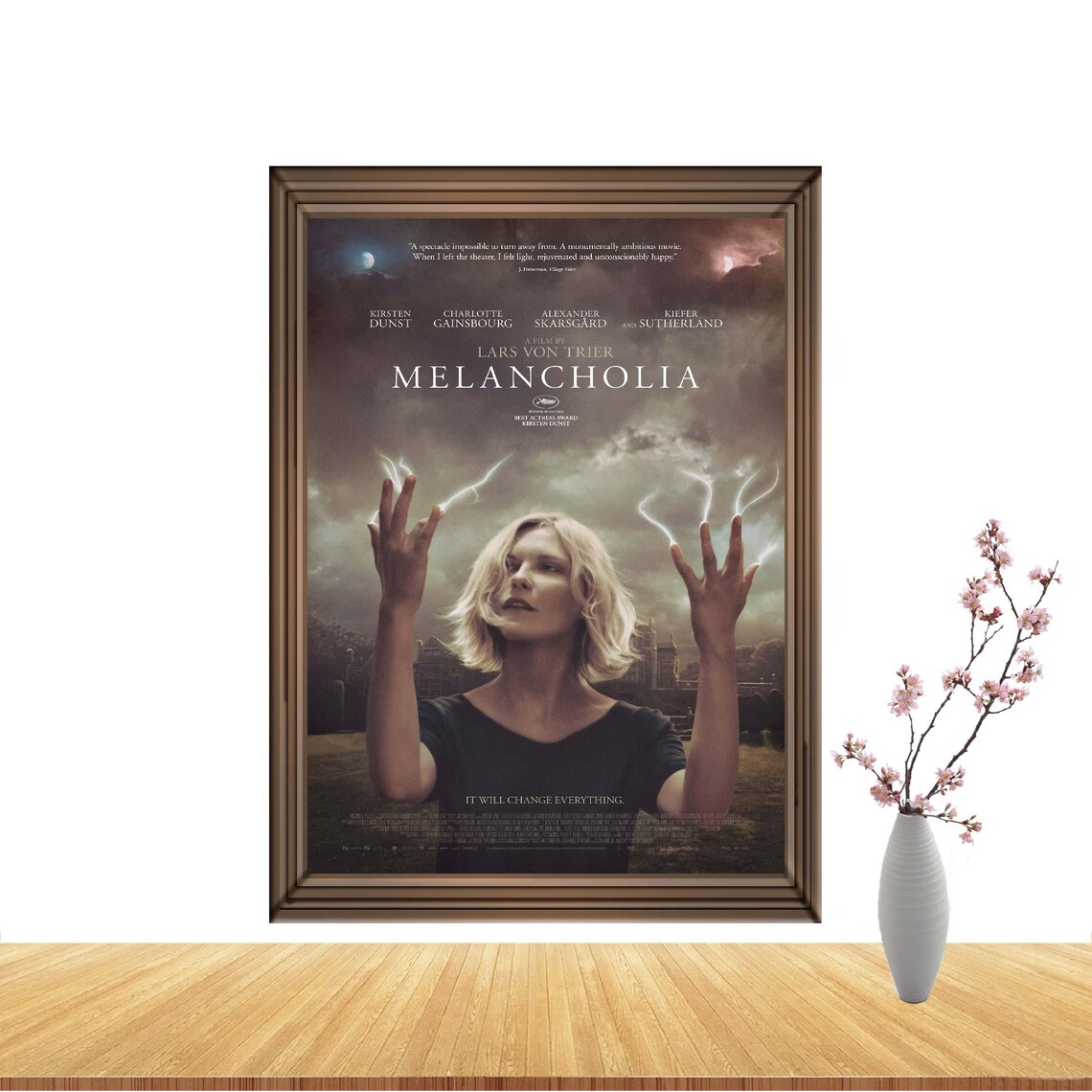 Stormy Sky Drama Melancholia 2011 Lars von Trier Movie Poster - Image 4
