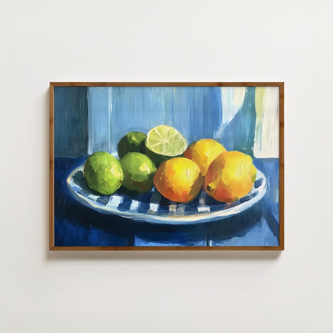 Citrus Fruit Print Lemons Oil Painting Mediterranean Art Lemon And Lime Print Rustic Kitchen Print Vintage Fruit Painting Farmhouse Kitchen