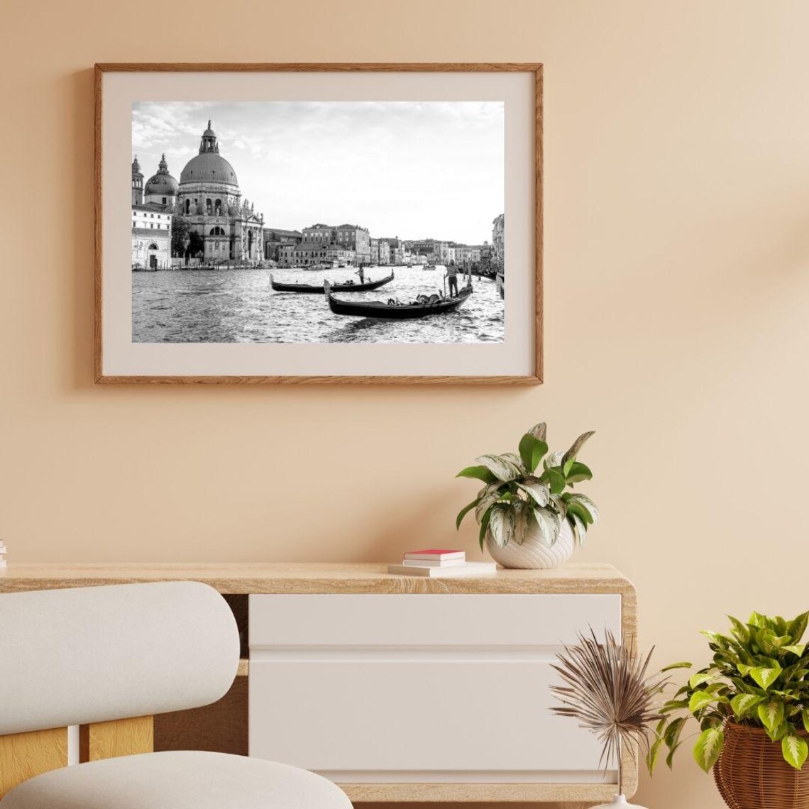 Venice Grand Canal Gondolas Santa Maria Della Salute Photo Print - Image 4