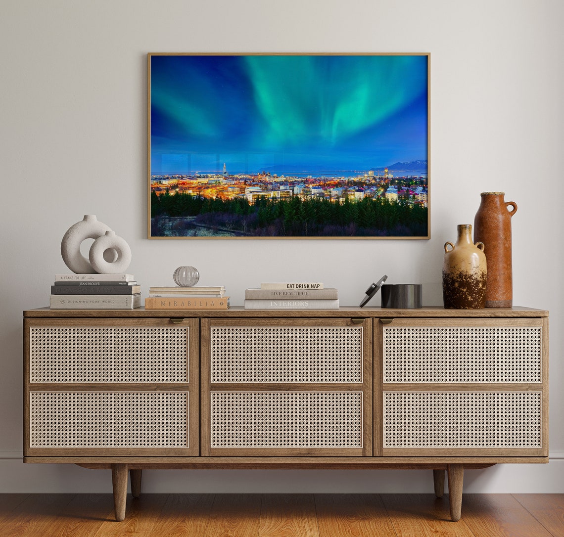 Real Photo Reykjavik Print Reykjavik Wall Art Reykjavik Poster Reykjavik Photo Reykjavik Poster Print Reykjavik Decor Iceland - Image 4